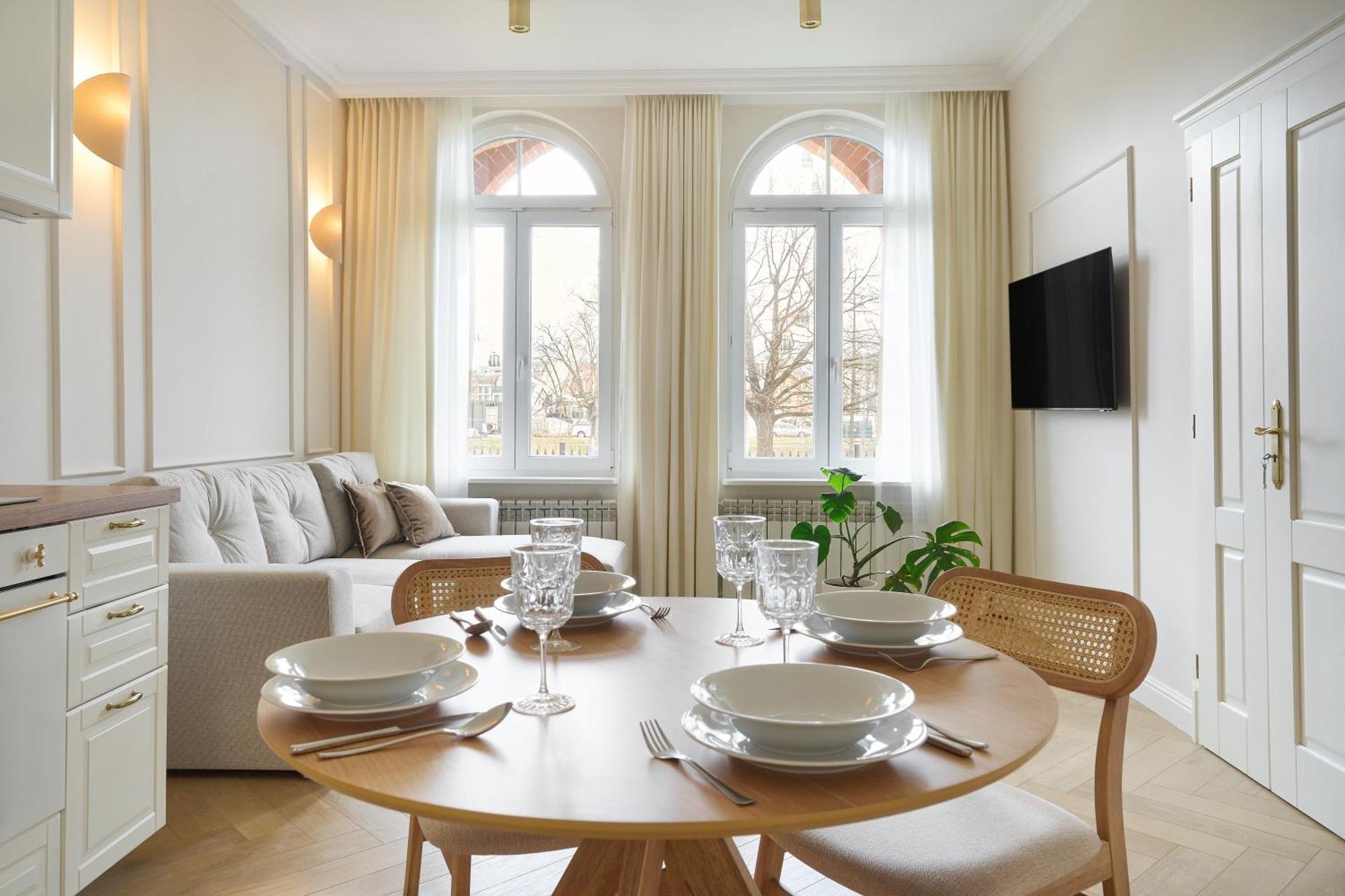 Trojmiejskie - Amber River Dziewanowskiego 8 Old Town View Apartment Gdansk